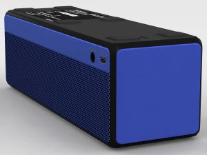 sony srs-x33 blue bluetooth portable speaker 3D Model