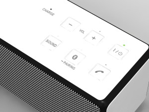sony srs-x33 white bluetooth portable speaker 3Dモデル
