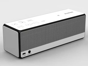 sony srs-x33 white bluetooth portable speaker 3D Model