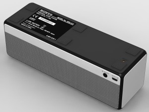 sony srs-x33 white bluetooth portable speaker 3Dモデル