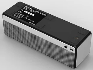 sony srs-x33 white bluetooth portable speaker 3D Model