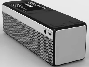 sony srs-x33 white bluetooth portable speaker 3D Model