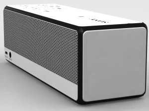 sony srs-x33 white bluetooth portable speaker 3D Model