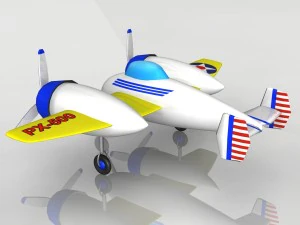 toy plane px-500 3D Model