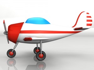toy plane yat-523 Modello 3D