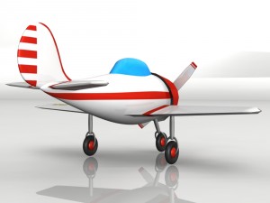 toy plane yat-523 Modello 3D