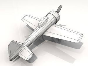 toy plane sy-226 Modelo 3D