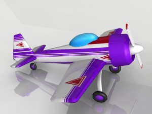 toy plane sy-226 Modelo 3D