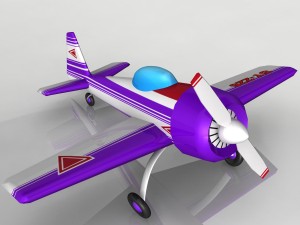 toy plane sy-226 3D Модель
