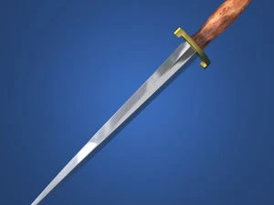 dagger arkansas toothpick 3D Model