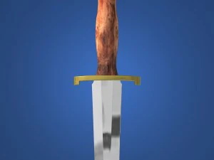 dagger arkansas toothpick 3D Model