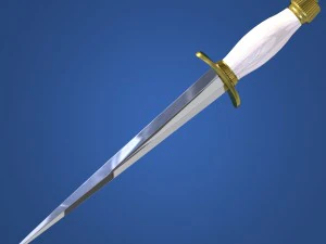 dagger arkansas toothpick 3D Model