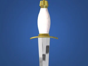 dagger arkansas toothpick 3D Model