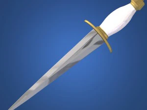 dagger arkansas toothpick 3D Model