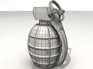 m-dn 11 hand grenade 3D Model