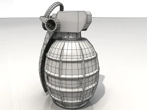 m-dn 11 hand grenade 3D Model