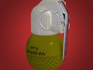rgo hand grenade Modelo 3D