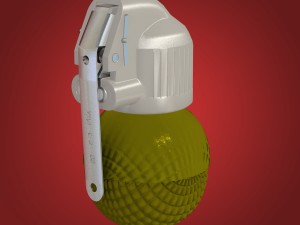 rgo hand grenade 3D Модель