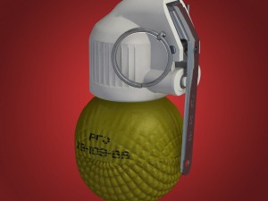 rgo hand grenade 3D Модель