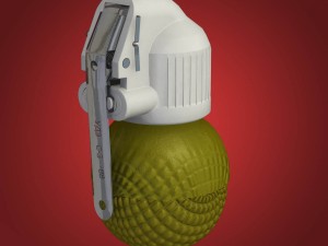 rgo hand grenade 3D Модель