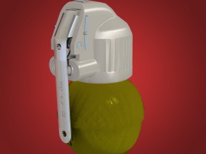 rgn hand grenade 3D Модель
