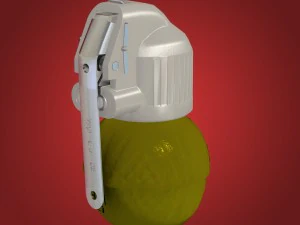 rgn hand grenade 3D Model
