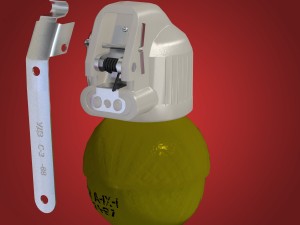 rgn hand grenade 3D Модель