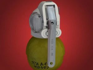 rgn hand grenade 3D Model