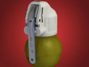 rgn hand grenade 3D Model