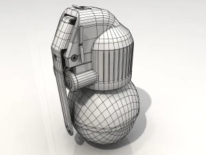 rgn hand grenade 3D Model
