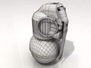 rgn hand grenade 3D Модель