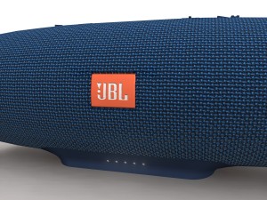 jbl charge 3 blue bluetooth portable speaker 3D-Modell
