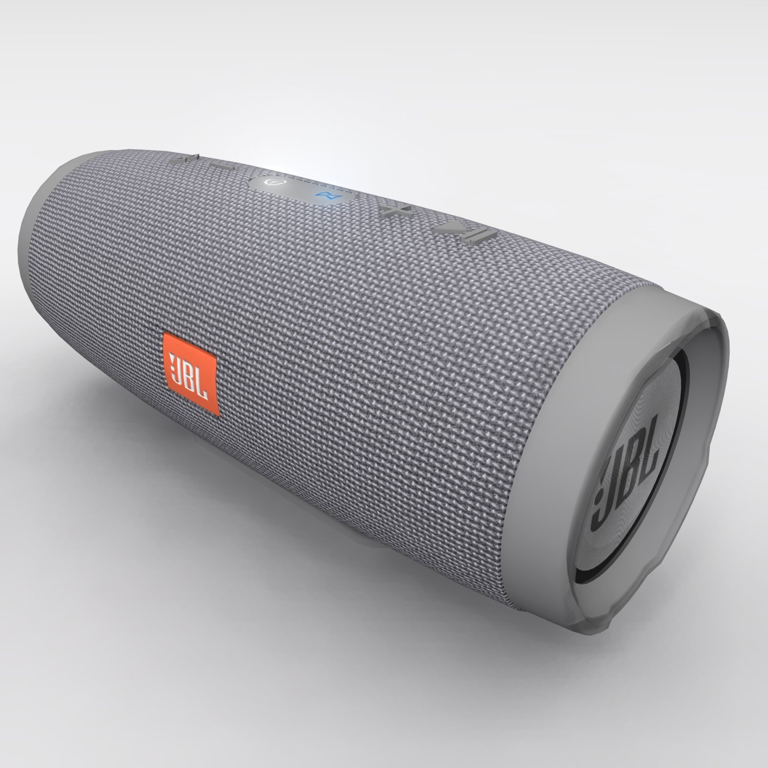 jbl charge 3 gray bluetooth portable speaker 3Dモデル in ...