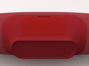 jbl charge 3 red bluetooth portable 3D Модель