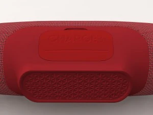 jbl charge 3 red bluetooth portable 3D Model