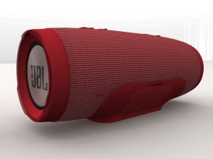 jbl charge 3 red bluetooth portable 3D Модель