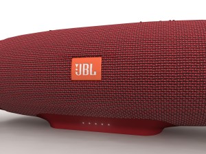 jbl charge 3 red bluetooth portable 3D Модель