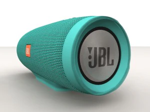 jbl charge 3 azul-petr&oacute;leo port&aacute;til bluetooth Modelo 3D