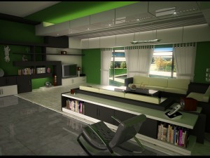 simple design in small area 3D Model