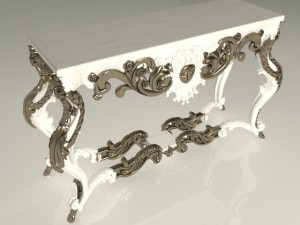 console 3D Model