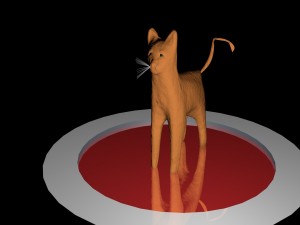 cat feline cat 3D Model