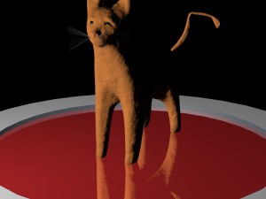 cat feline cat 3D Model
