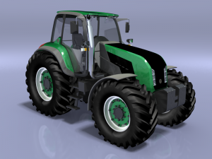 tractor 3D Model