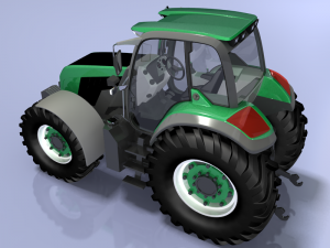 tractor 3D Model