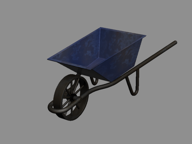 handcart Modelo 3D .c4d .max .obj .3ds .fbx .stl .blend 