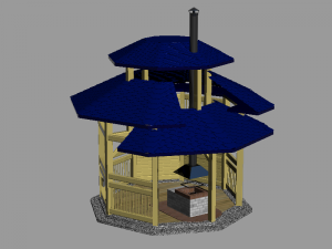 summer house 3D Model