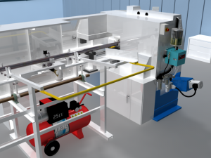 circular sawing machine tk5c-50gl 3D Model