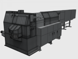 circular sawing machine tk5c-50gl 3D Model