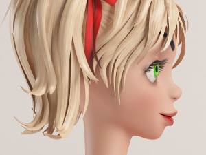 the girl similar to mandy 3D 模型