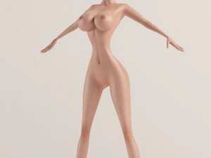 the girl similar to mandy 3D Model